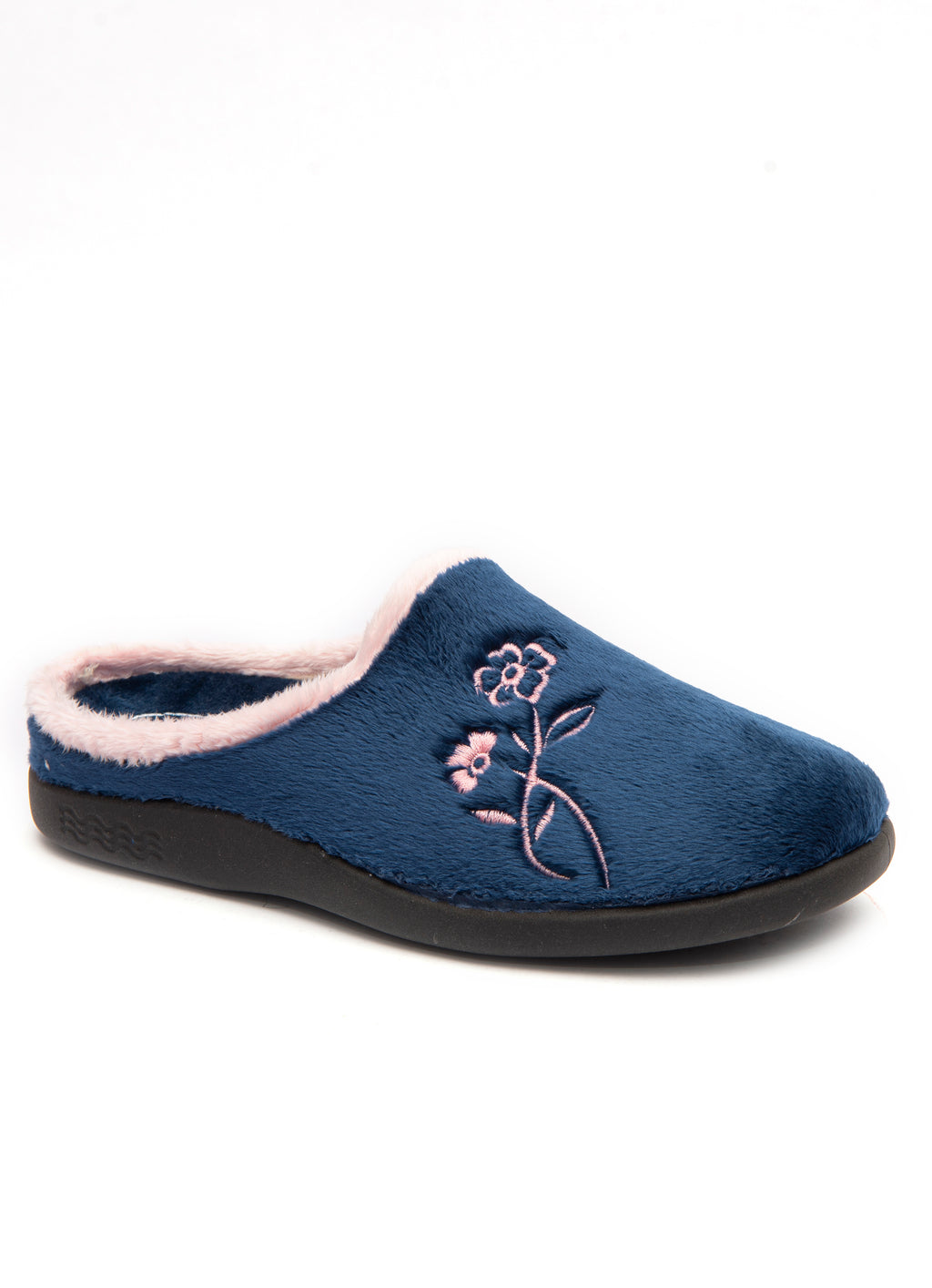 Zapatillas de casa Flossy-Modelo afelpado bordado en dos colores(Recomendado pedir un número más)⚠️