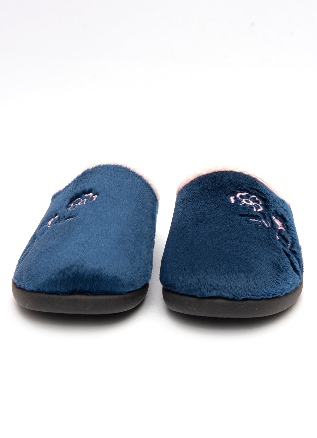 Zapatillas de casa Flossy-Modelo afelpado bordado en dos colores(Recomendado pedir un número más)⚠️
