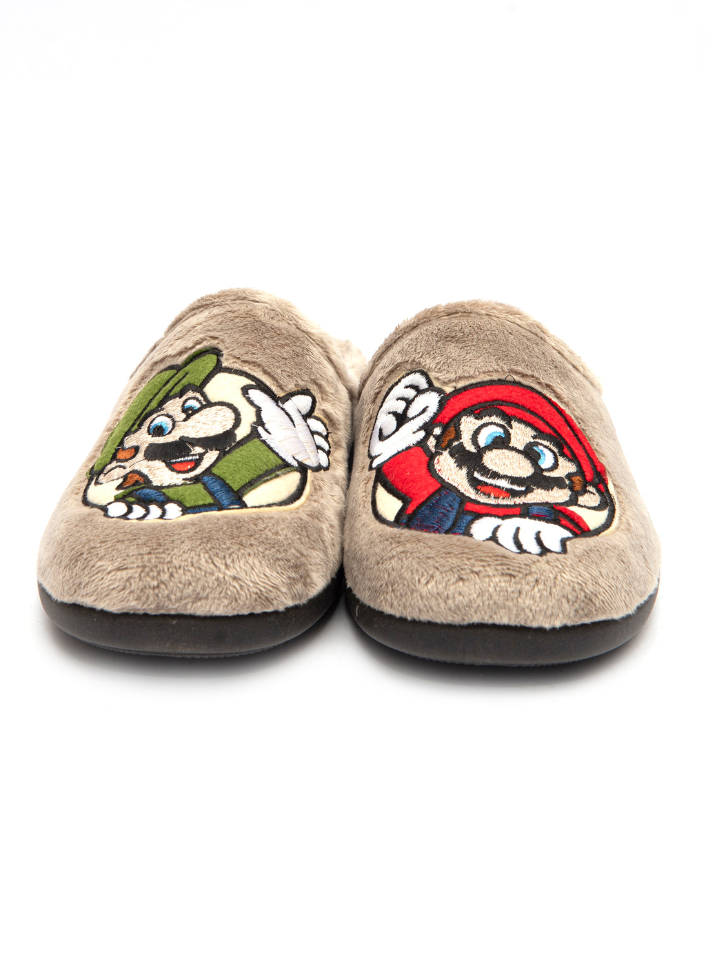 Zapatillas de casa Flossy-Diseño Mario & Luigi